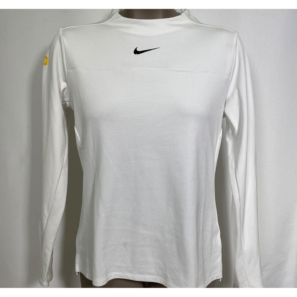 USC Trojans Fight On NCAA Nike Dri-FIT White Long Sleeve Shirt Women's SMALL